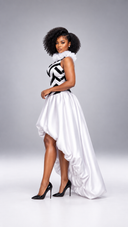 The "Ebiere" High-Low Dress