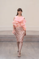 The Rose-Gold & Peach Tiered Ensemble