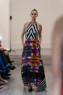 The Àyẹ́ní Ensemble with Floral Batik Skirt