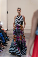 The Àyẹ́ní Ensemble with Floral Batik Skirt