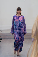The "Ariyike" Feather-Embellished Kaftan Dress
