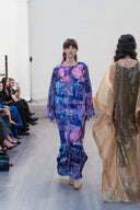 The "Ariyike" Feather-Embellished Kaftan Dress
