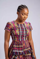 The Adunni Peplum Maxi Dress
