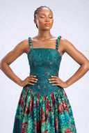 The Ibim Flare Midi Dress