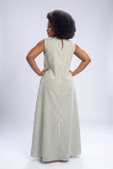 The Morayo Maxi Gown — Sage & Indigo Fringe