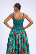 The Ibim Flare Midi Dress