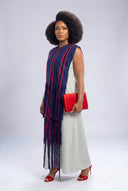 The Morayo Maxi Gown — Sage & Indigo Fringe