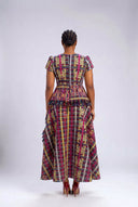 The Adunni Peplum Maxi Dress