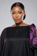 The Asiya Kaftan Gown- Royal Purple