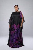 The Asiya Kaftan Gown- Royal Purple