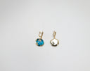 Cats Eye Leaf Earrings