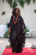 Ayanmoire Elegant Dress - Black