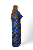 Tamara Adire Kaftan Maxi Dress - Multi-coloured