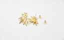 Flower Zinc Alloy Earrings
