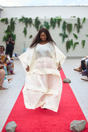 Adesewa - Cream top/ Orange pant