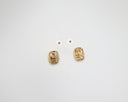 Glass Stone Earrings