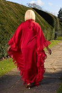 Ayanmoire Red Elegant Dress