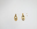 Square Statement Drop Earrings