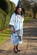 Arike Patched Boubou - White