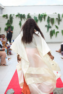 Adesewa - Cream top/ Orange pant