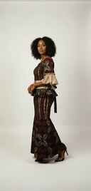 Feyisayo Off-Shoulder Peplum Midi Set