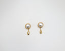 Round Trendy Drop Earrings