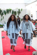 Arike Patched Boubou - White