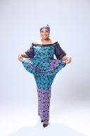 Ifeoluwa African Print Maxi Skirt with a matching blouse