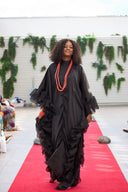 Ayanmoire Elegant Dress - Black