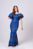 Lidia Fitted Flared Dress