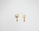 Round Trendy Drop Earrings