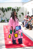 Abeni Pink Patch Dress