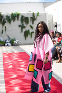 Abeni Pink Patch Dress