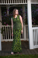 Ireti fitted skirt with top