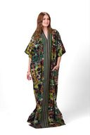 Elena Adire Kaftan Maxi Dress - multicoloured