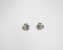 Multi Coloured Stud Earrings
