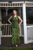 Ireti fitted skirt with top